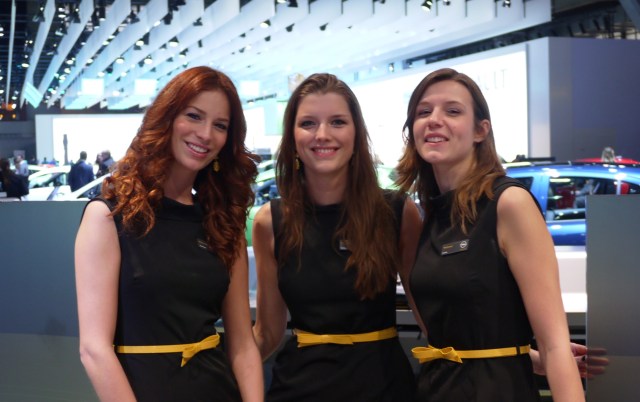 Chez Opel, c'est les hôtesses qui faisaient rêver 